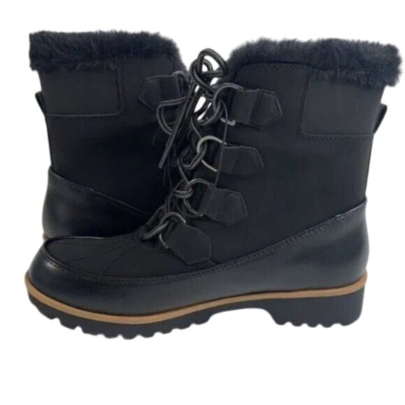 JBU by Jambu Women's Size 7 Maldive Weather Ready Ankle Boot Black - Picture 5 of 9